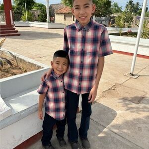 Plaid Kids Shirt